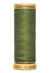 Natural Cotton 50wt 100M 3ct-Olive